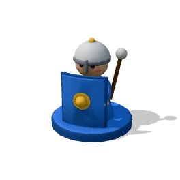 Guard figurine