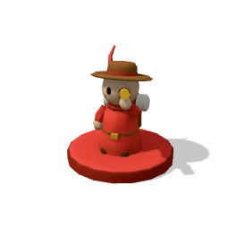 Scout figurine