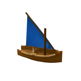 Skiff figurine
